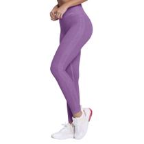 Calça legging sem costura Selene - 20945.001 - Roxo mescla Calça legging sem costura Selene - 20945.001 - Roxo mescla
