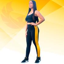 Calça Legging Side Poliamida - Detalhes