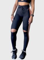 Calça Legging Slit Modela Bumbum Fitness Academia Drisheer Calça Legging Slit Modela Bumbum Fitness Academia Drisheer
