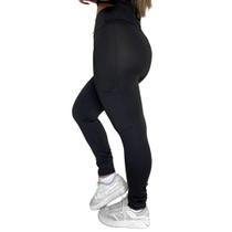 Calça Legging Suplex Cintura Média Com Bolsos Fits Life Calça Legging Suplex Cintura Média Com Bolsos Fits Life