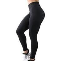 Calça legging suplex de alta compressão cós alto preta - Look Brasil Store  - Calça Legging - Magazine Luiza