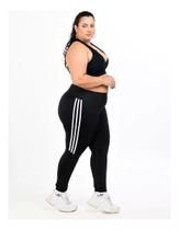 Calça Legging Suplex Plus Size G1 G2 G3 Academia Fitness