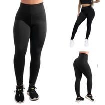 Calça Legging Suplex Preta sem transparência
