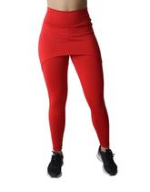 Calça Legging Suplex Saia Tapa Bumbum Cintura Alta Fitness