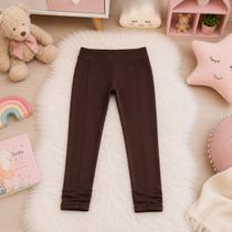 Calça Legging termica menina qualidade premuim Cor:MarromTamanho:8 Calça Legging termica menina qualidade premuim Cor:MarromTamanho:8