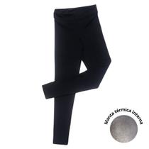 Calça Legging Térmica - Preta Lisa