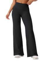 Calça Legging YEOREO Cintura Alta 80 cm Preta com Pernas Retas