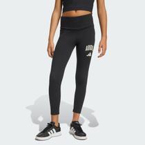Calça Leggings Adidas Collegiate Juvenil Preta Calça Leggings Adidas Collegiate Juvenil Preta