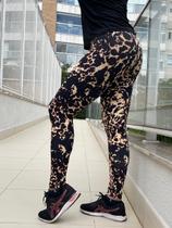 Calça Leguing Animal Print Cos Largo Elástico Interno TAMANHO:GGCOR, TAMANHO:PRETA Calça Leguing Animal Print Cos Largo Elástico Interno TAMANHO:GGCOR, TAMANHO:PRETA