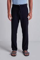 Calça Linen Blend Relax - Azul Marinho