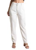 Calça Linho Sawary Mom - 281511 - OFF WHITE 46
