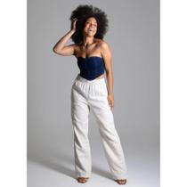 Calça Linho Sawary Pantalona 276375