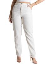 Calça Linho Sawary Reta - 280336 38 Calça Linho Sawary Reta - 280336 38