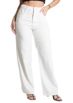 Calça Linho Sawary Wide Leg Petit - 281426 - Off white 38