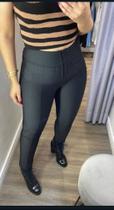 Calça lipo com zíper Calça lipo com zíper