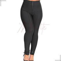 Calça Lipo Feminina Super Modeladora Elastano Cintura Alta