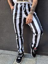 Calça Listras Grossa Calça Listras Grossa