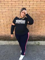 Calça Listras Laterais Calça Listras Laterais