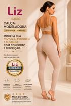 Calça Liz Capri Shapewear Invisible Estética Liz 54593 Cor:SepiaTamanho:M Calça Liz Capri Shapewear Invisible Estética Liz 54593 Cor:SepiaTamanho:M