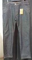 Calça longa casual masculina jeans tam m