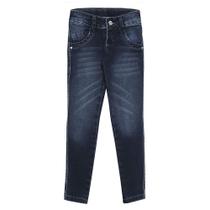 Calça Look Jeans Moletom Jeans - UNICA - 4
