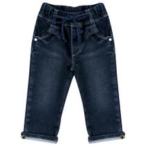 Calça Look Jeans Moletom Jeans - UNICA - M Calça Look Jeans Moletom Jeans - UNICA - M