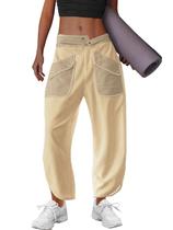 Calça lounge de perna larga LAMISSCHE Oversize Barrel Khaki (S)