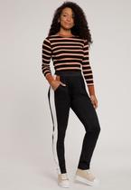 Calça Lunender Jogging Malha Preto Calça Lunender Jogging Malha Preto