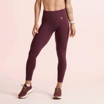 Calça Lupo Basica Legging Vinho Confortável Esportiva Calça Lupo Basica Legging Vinho Confortável Esportiva