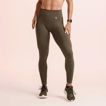 Calça Lupo Legging Verde Militar Nao É Transparente Conforto