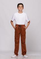 Calça Macaw 7909 Juvenil Caramelo F075 Calça Macaw 7909 Juvenil Caramelo F075