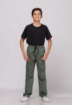 Calça Macaw 7909 Juvenil Verde F075 Calça Macaw 7909 Juvenil Verde F075