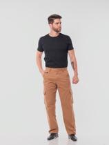 Calça Macaw Sarja 7888 Caqui F075