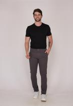 Calça Macaw Sarja Lycra 7790 Cinza F075