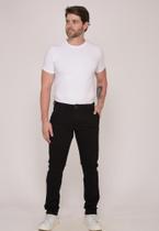 Calça Macaw Sarja Lycra 7790 Preto F075