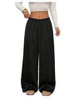 Calça MakeMechic Silk Wide Leg Feminina Preta Calça MakeMechic Silk Wide Leg Feminina Preta