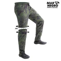 Calça mar negro c/ bermuda estonada verde Calça mar negro c/ bermuda estonada verde