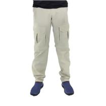 Calça mar negro c/ ziper no joelho areia Calça mar negro c/ ziper no joelho areia