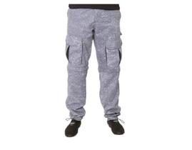 Calça mar negro c/ ziper no joelho telado chumbo