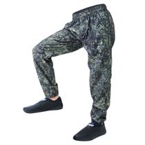 Calça Mar Negro Infantil Hidronatic Estonada Verde (+50UV)