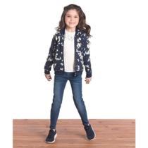 Calça marisol azul menina Calça marisol azul menina