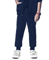 Calça Masc Jogger C/punho Moletom Juvenil Teen Nº 12 Ao 16 Calça Masc Jogger C/punho Moletom Juvenil Teen Nº 12 Ao 16
