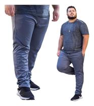 Calça Masc Premium Plus Size Forrada Flanelada 2 Bolsos 108 Calça Masc Premium Plus Size Forrada Flanelada 2 Bolsos 108