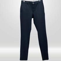Calça Masculina Alfaiataria Malha Azul Marinho