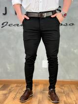 Calça Masculina Alfaiataria Sarja Premium com Lycra