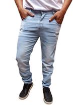 Calça masculina basica jeans e sarja com slim produto lançamento a pronta entrega
