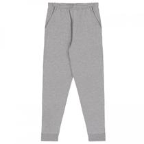 Calça Masculina Básica Jogging Moletom Felpado Com Punho - Fico