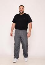 Calça Masculina Big Nylon Chumbo 7788 F075