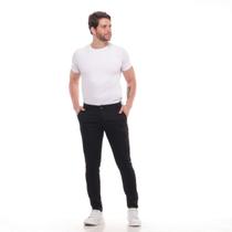 Calça Masculina Bolso Embutido Calça Alfaiataria Masculina - Execuçaõ Jeans