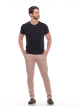 Calça Masculina Bolso Embutido Calça Alfaiataria Masculina - Execução Jeans